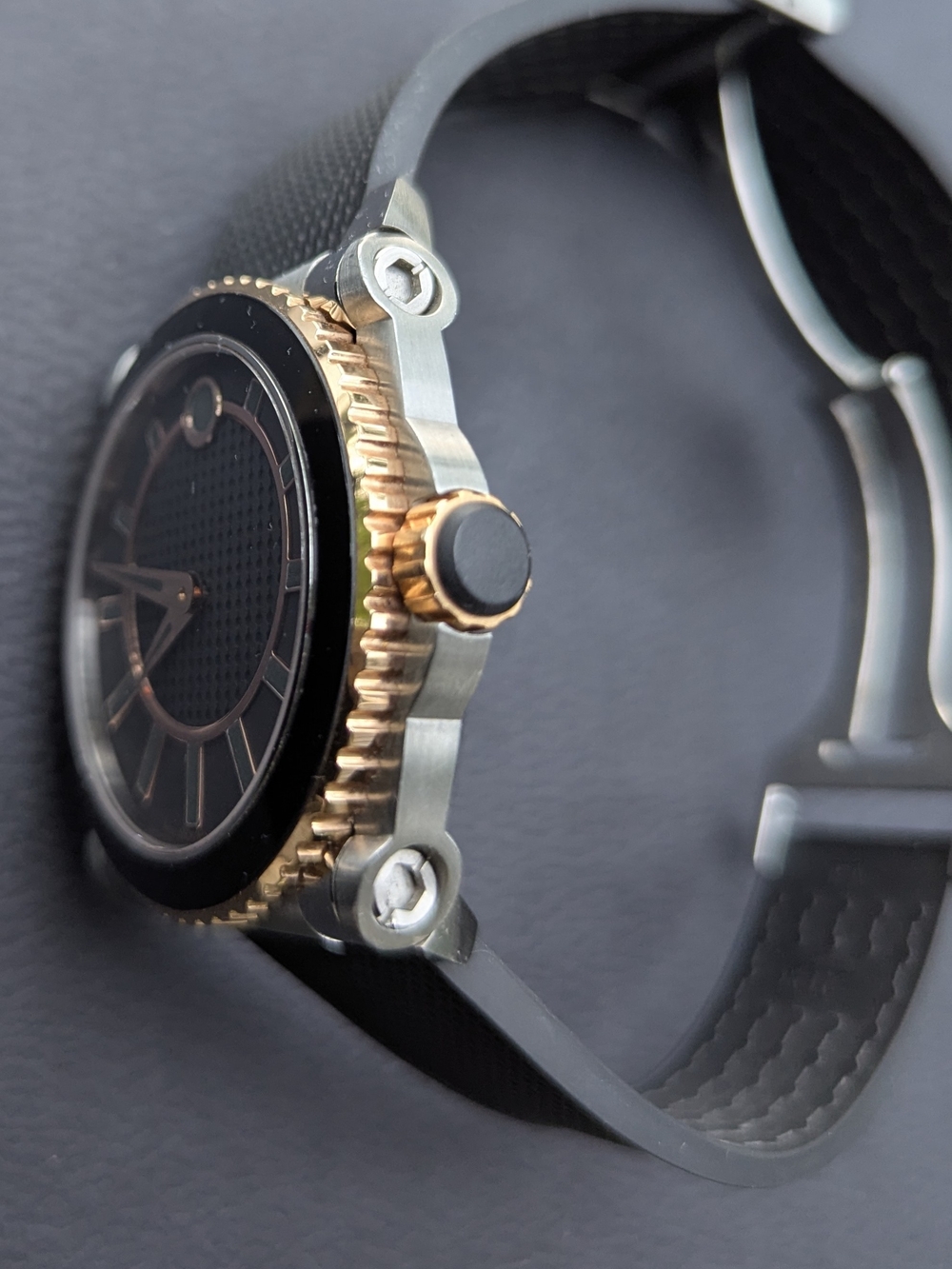 Movado Watch MASTER 18KT GOLD $9995 - Picture 7 of 16